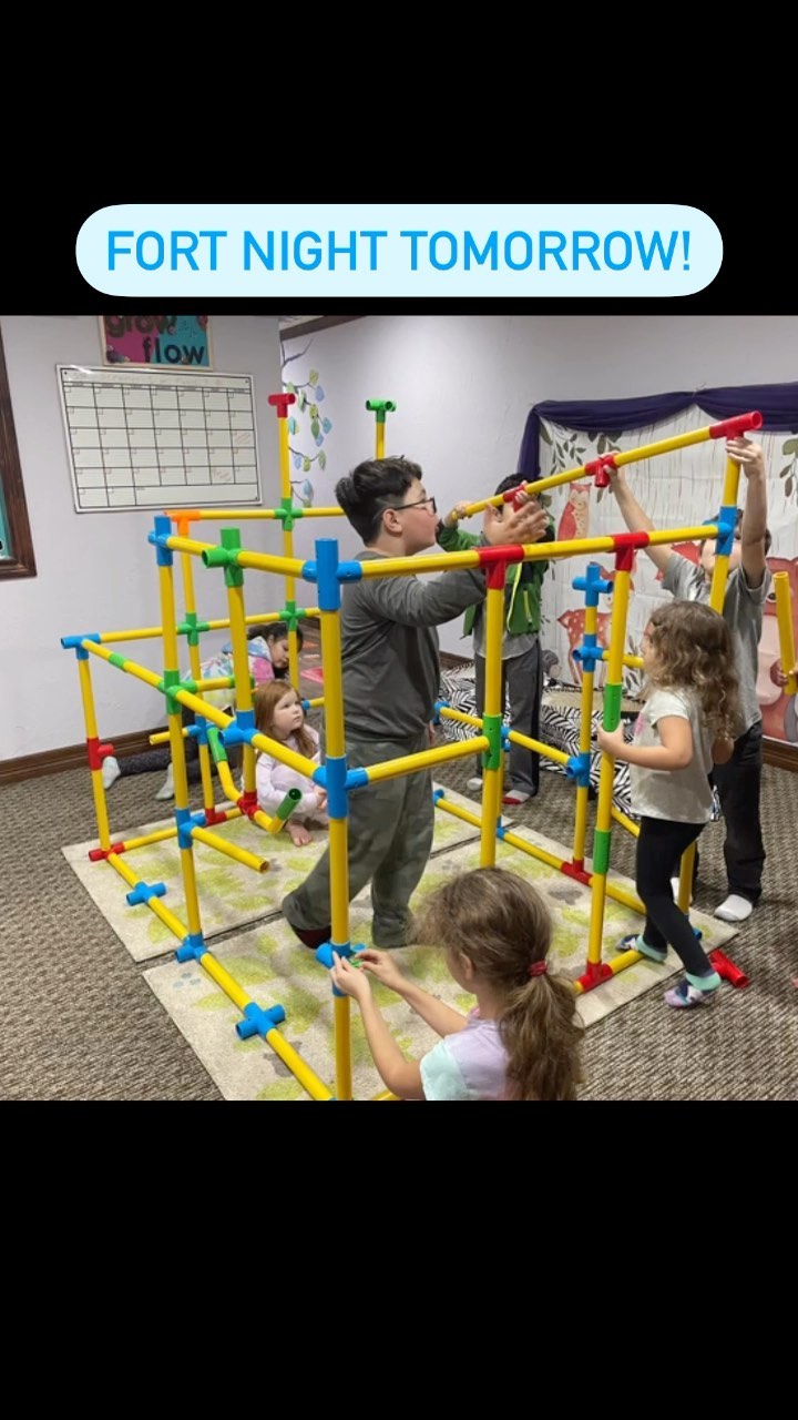 Drop off your littles for some team building fun while you enjoy an evening to yourself! Our evening includes pizza, team-based games, art, and blanket fort building. 

#kidsactivities #dfwmoms #arlingtontx #pizzaparty #blanketfort #teambuilding #teamwork #dfwkids #gptx #mansfieldtx #parentsnightout